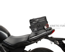 Сумка для мотоцикла Bajaj CHETAK 125 - седельная Sportbike, объём 8-12 литров