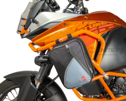 Сумки для мотоцикла KTM 390 ADVENTURE (EURO 4) - в дуги универсальные Strada (пара)