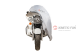 Чехол тент на мотоцикл Aprilia - "Cruiser Fat Plus" с молниями под антенны