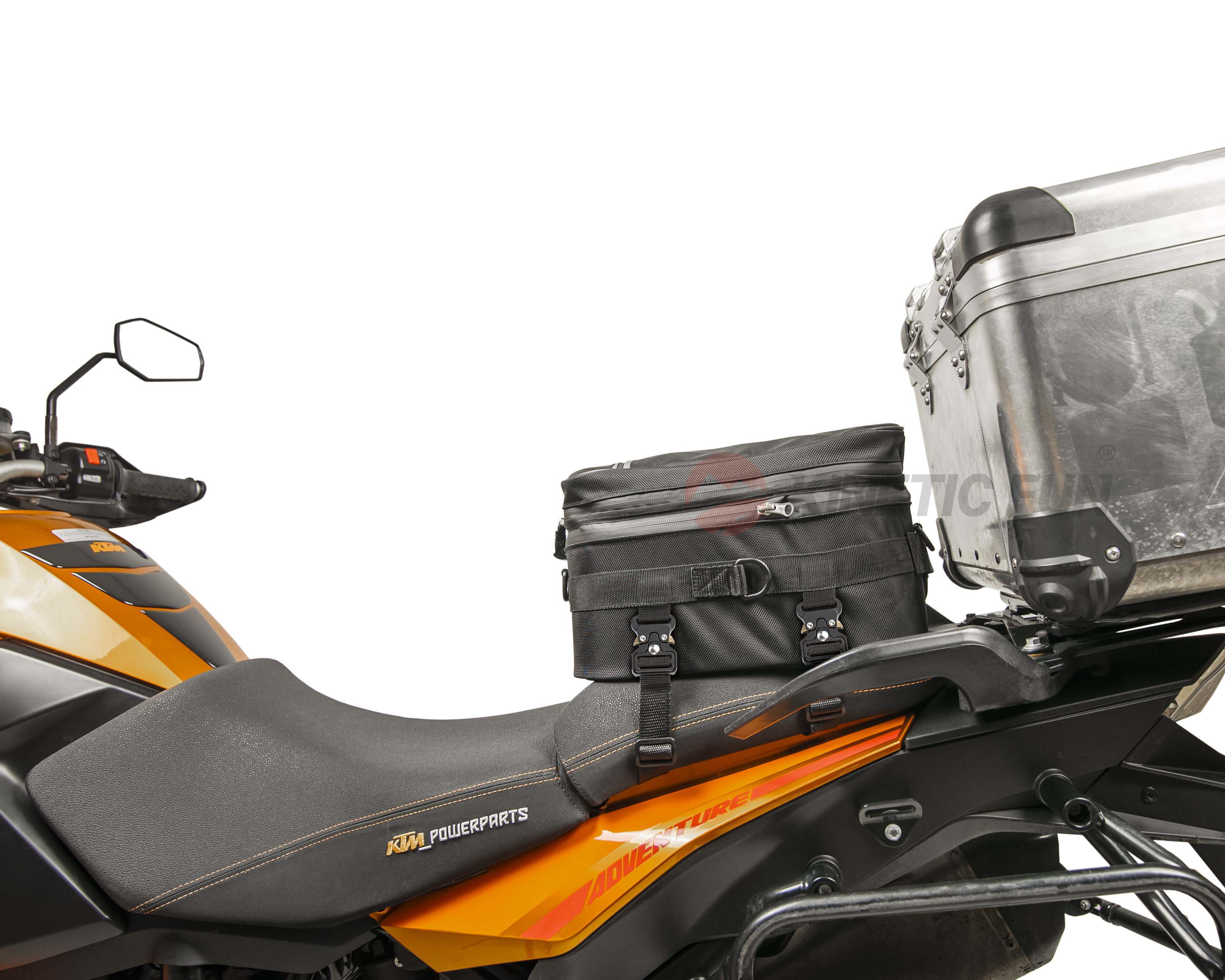 Сумка для мотоцикла Moto Guzzi седельная - Touring, объём 12-20 литров