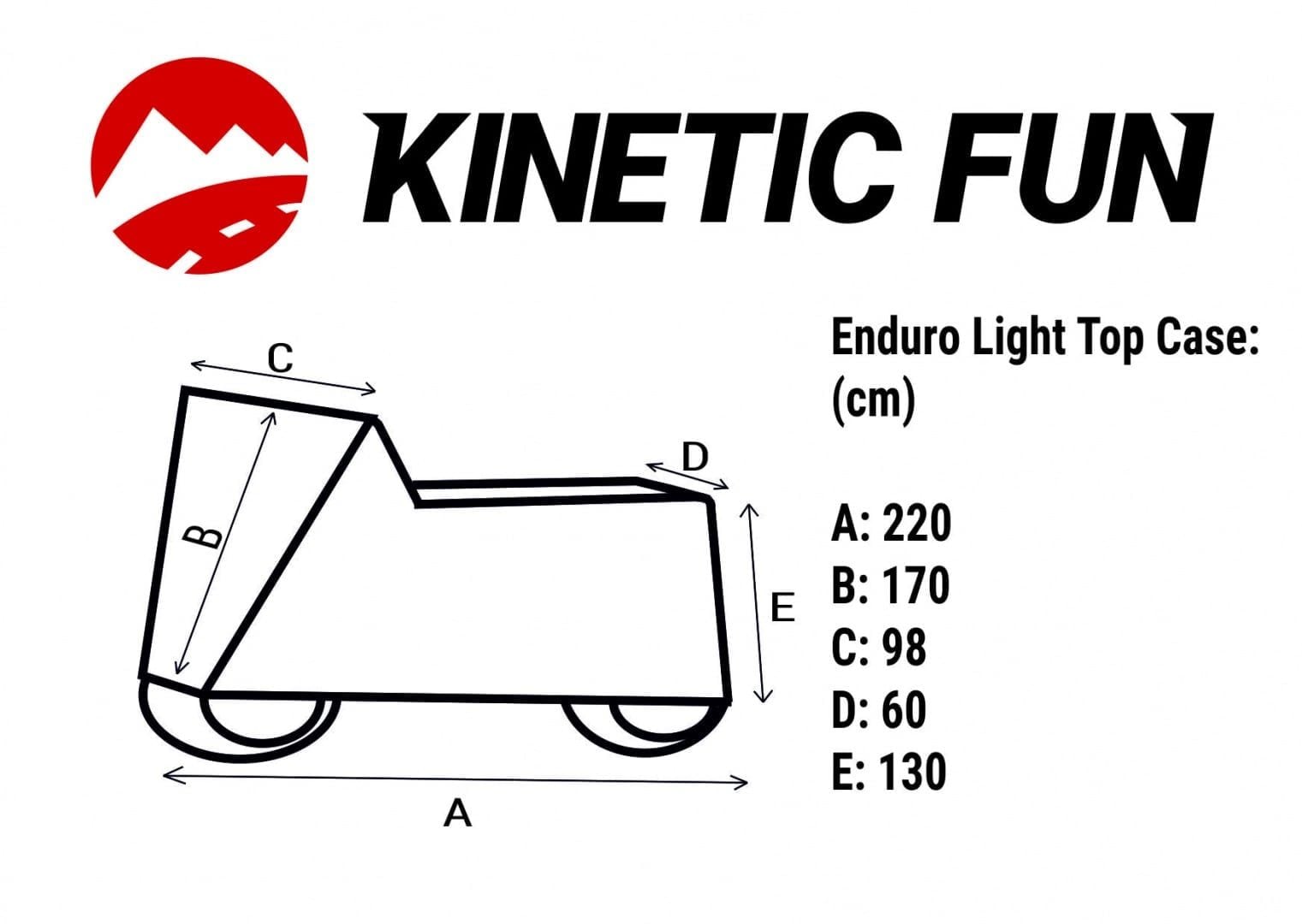 Чехол на мотоцикл "Enduro Light Top Case"
