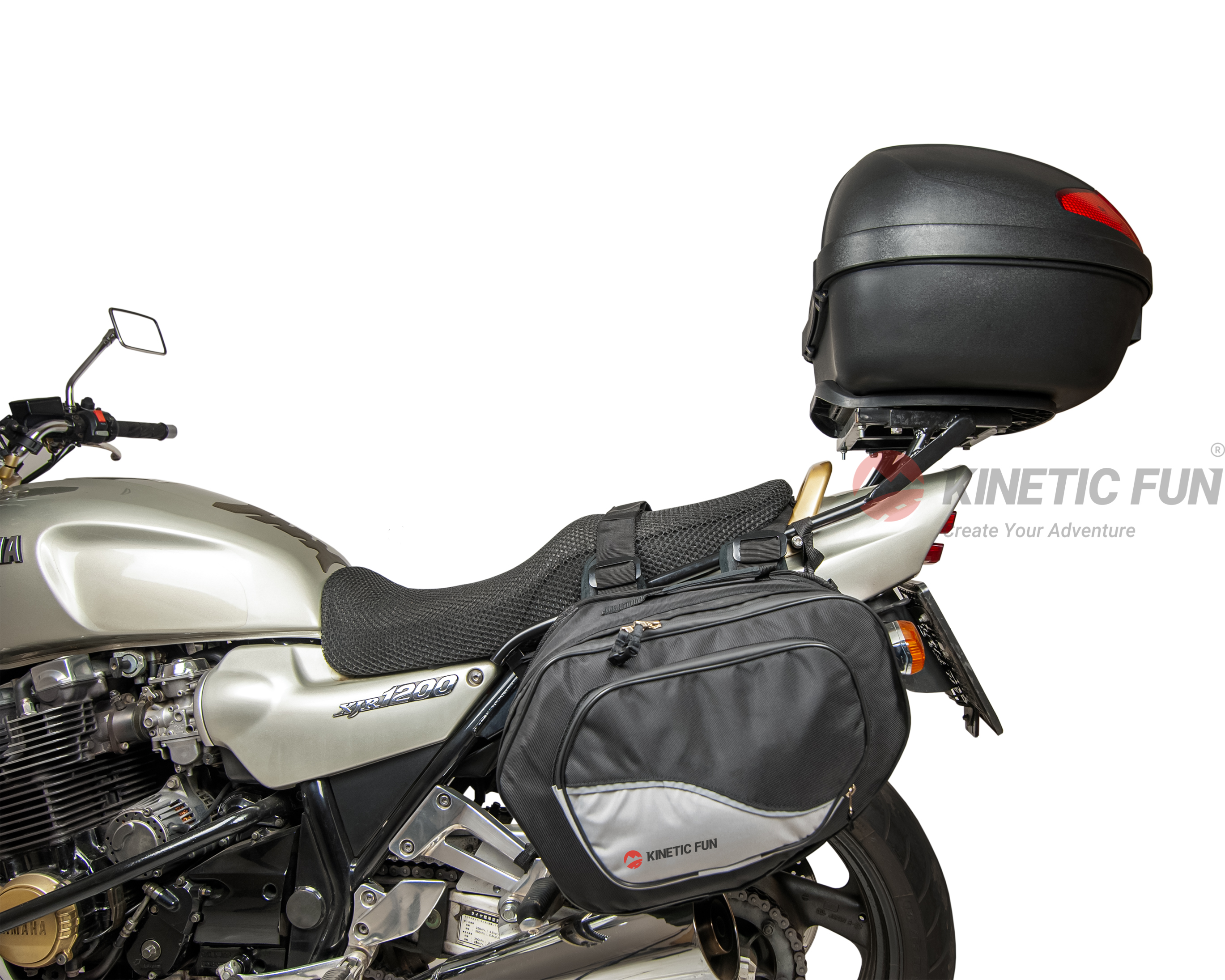 Сумки для мотоцикла Yamaha XT 125 X - боковые Road Evo (пара), объём 34-46 литров