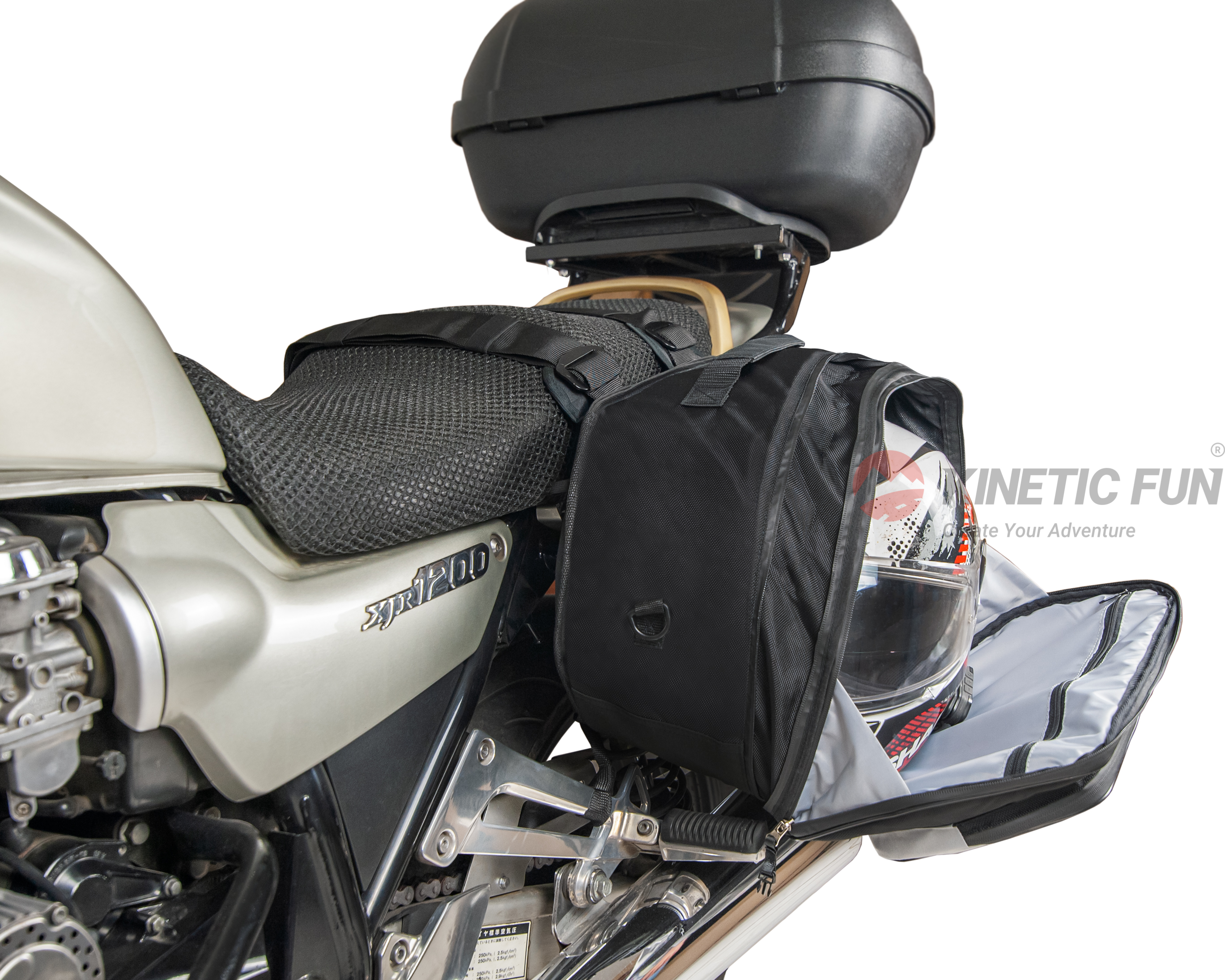 Боковые сумки для мотоцикла - Модель: Road Evo (пара), объём 34-46 литров